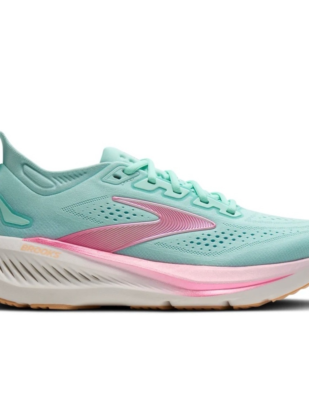 Brooks Mint and Pink Women's Performance Running Shoe